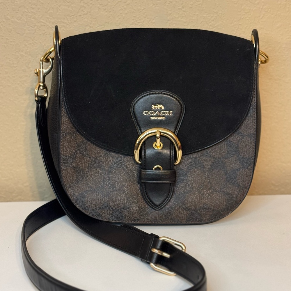 🖤 Vintage Coach Saddle Bag 🖤